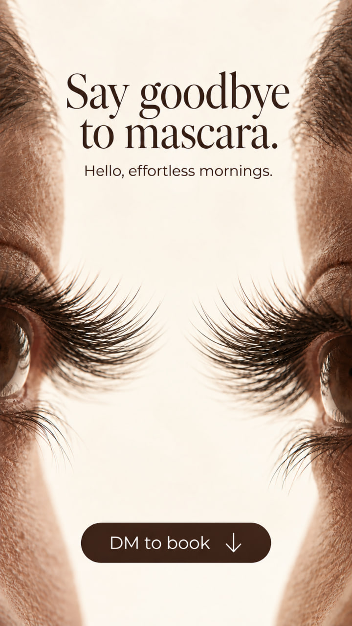 Креатив Lovely Lashes: утро без туши